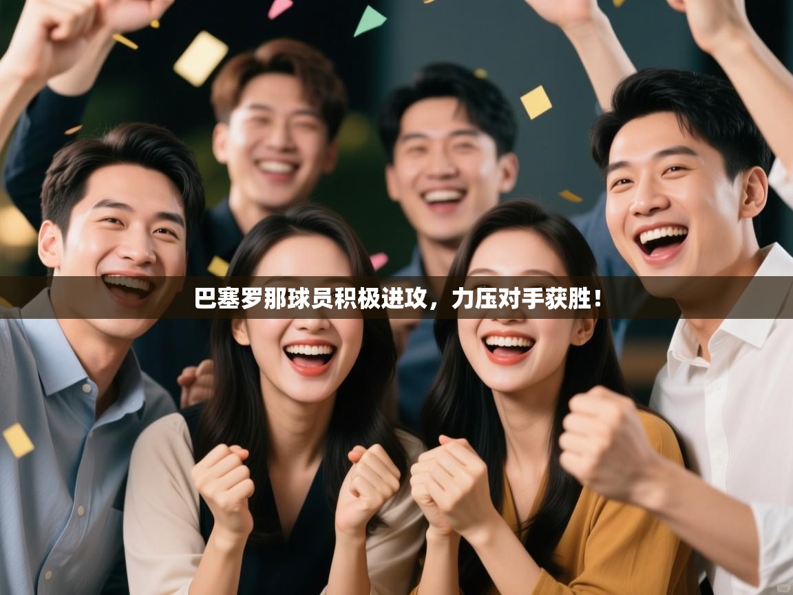 巴塞罗那球员积极进攻，力压对手获胜！  第2张